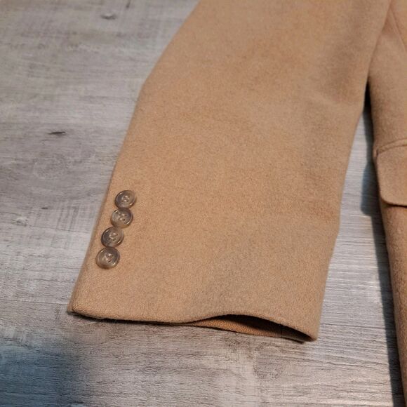 Joseph & Feiss Mens Blazer 41R Camel Hair 2 Button Tan Jacket Sport Coat - Picture 6 of 15
